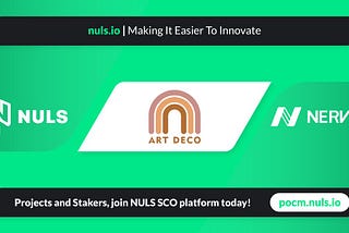ARTDECO Partners with Nuls.io On Their SCO platform For Greater Scalability