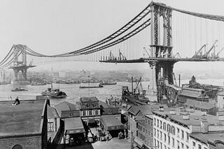 Bridge being built