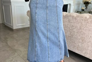 Why the Aline Denim Skirt Is a Must-Have for Modest Fashion Lovers