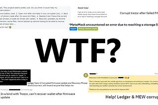WTF is Wallet Corruption: A weird and shocking way to lose your crypto.