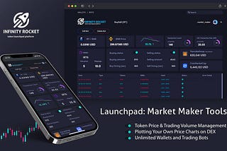 🚀 Welcome Market Maker Tools on Infinity Rocket Launchpad Platform!