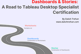 Dashboards & Stories in Tableau: A Road to Tableau Desktop Specialist Certification