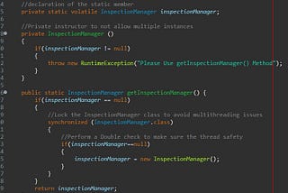 Singleton Design Pattern