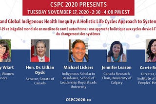 COVID-19 and Global Indigenous Health Inequity: A Holistic Life Cycles Approach to Systems Change