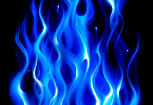 Blue Flame Magical Fire