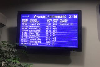 Keliaujam į Lvivą! Skrydis.