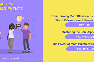 New! Fall 2024 Webinar Events by Mindsets