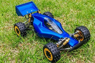 How to paint an RC car body