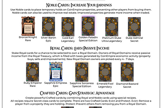 Infographic: The CoinEmpire Card Deck