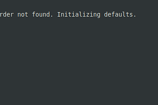 How to Fix : System BootLoader not found. Initializing defaults.