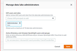 DATA LAKE ON AWS CLOUD USING LAKEFORMATION