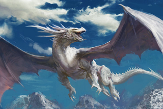 Draconic Combat Tactics: How to Play a White Dragon Against Your D&D Party
