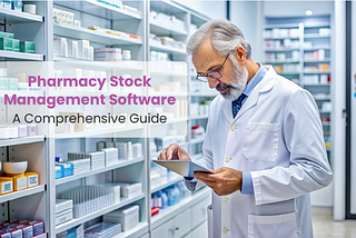 Pharmacy Stock Management Software: A Comprehensive Guide