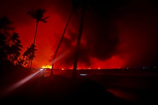 Fighting the tendency to normalize climate change disasters: my account of the Maui fires