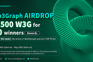 Airdrop Feast: Web3Graph is giving everyone W3G tokens