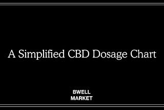 3 Suggestions to Find Your Ideal Dosage of CBD Oil — Part 1
