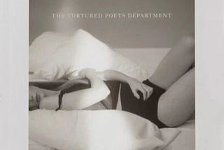 Taylor Swift’s The Tortured Poets Department album cover