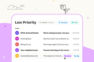 Twobird tips: focus on the emails that matter most