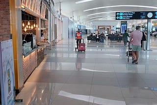Nostalgia in Jakarta Airport