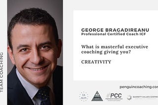 How can masterful executive coaching unlock creativity in an executive leader?