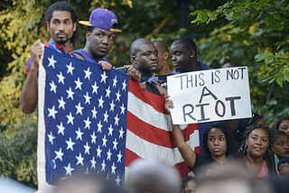 A Night at Washington D.C.’s Ferguson Protest