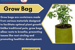 How to Choose the Right Grow Bags for Your Garden
