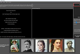 The above screenshot highlights ‘Load Image’ option which is used to load the input image in Pixbim Animate Photos AI.