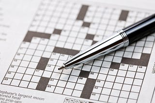 WHAT CROSSWORDS CAN TEACH US ABOUT WORK AND LIFE