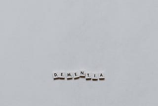 Dementia — A short poem about