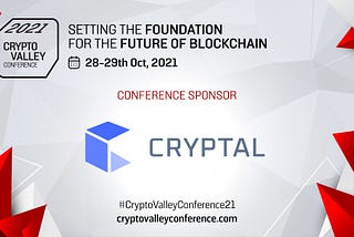 Cryptal at the Crypto Valley Conference