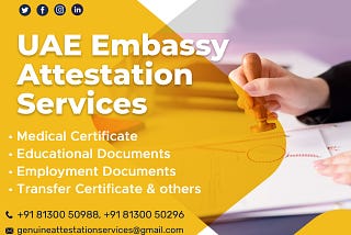 Certificate Attestation For UAE