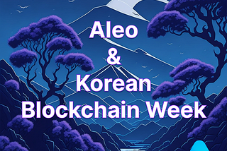 Aleo будет представлен на Korean Blockchain Week