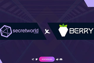 Secretworld <> BerryData Reached a Partnership to Work on Metaverse & Gaming Space
