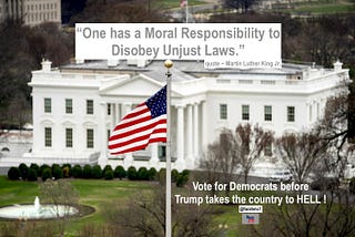 💖“One has a Moral Responsibility to Disobey Unjust Laws.”