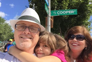 Our family at the Minnesota State Fair.