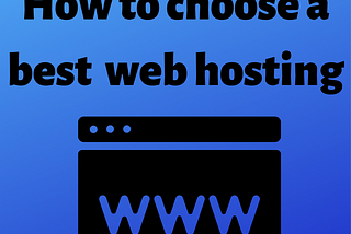 Choosing Cheap Web Hosting That Meets Your Needs