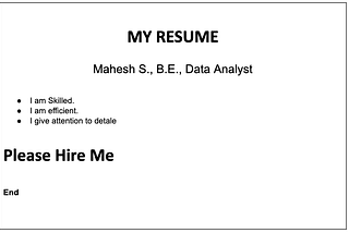 How to Write a Better Resume