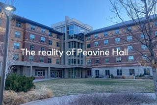 Living in Peavine Hall