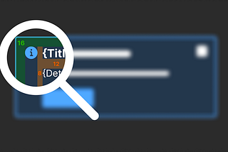 Masthead image of an UI component being inspected for space padding and margins.