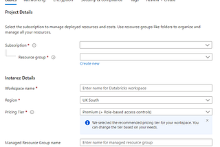 Azure Databricks Setup: A deep dive into every option🕵️