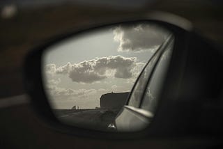 A rear view mirror