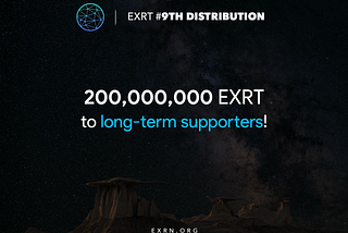 EXRN Progress & EXRT Distribution