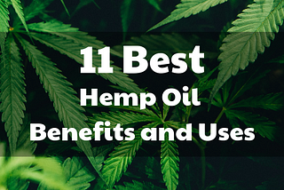 11 Best Hemp Oil Benefits and Uses
