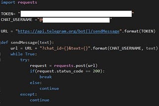 How to Write a Quick and Easy Telegram Bot that Posts Messages with Python