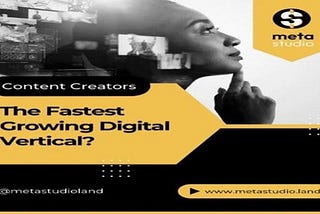 Metastudio: The First Business-Decentralized Platform for Digital Content In Metaverse Market