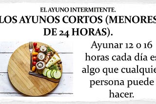 ayunos cortos