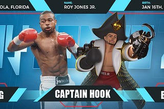 Roy Jones Jr: “Captain Hook” Mystery Box