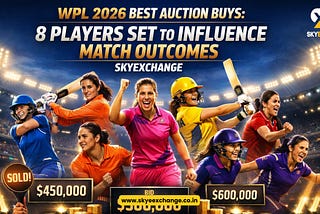 WPL 2026 Best Auction Buys: 8 Players Set to Influence Match Outcomes | SkyExchange