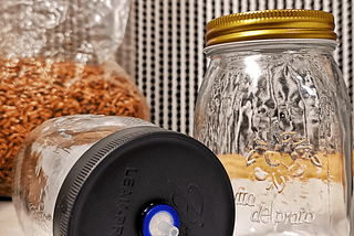 How to set up lids and filters for liquid culture jar?