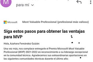Lo que ha significado el Microsoft MVP para mí.